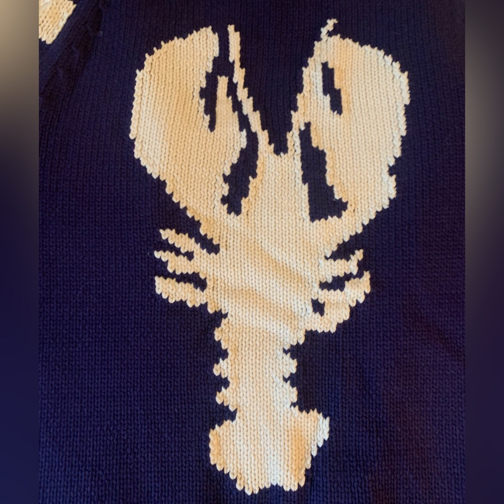 J. Crew Lobster Cardigan Knit Jacket NEW  Size XS RARE - Picture 10 of 16
